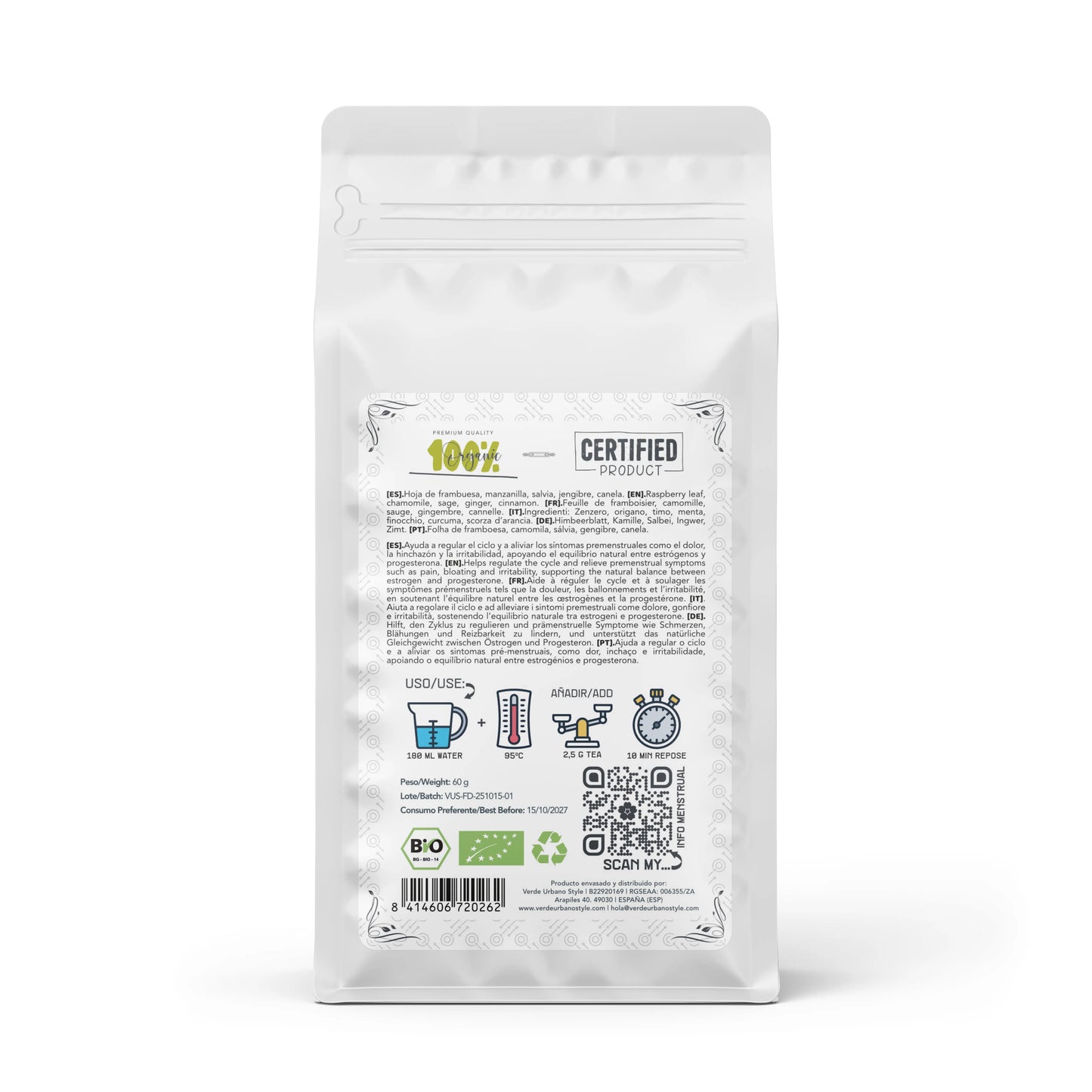 FEMINA DOS - Específico para el ciclo menstrual | 100% NATURAL.