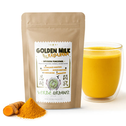 GOLDEN MILK - LECHE DORADA "RASAYANA" | Infusión funcional 100% especias naturales.