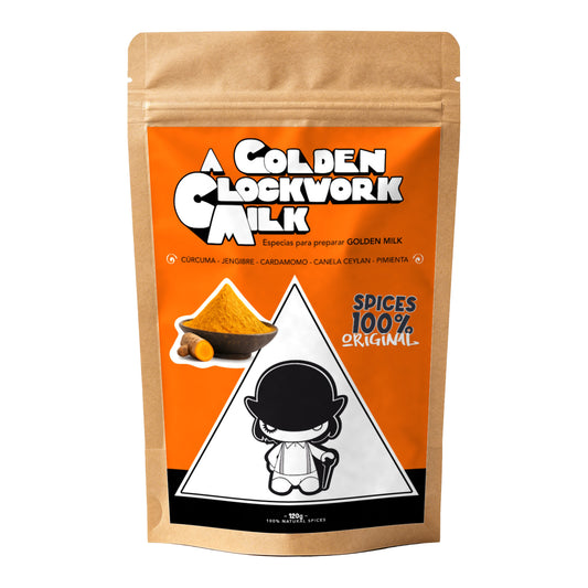 A Golden Clockwork Milk · Mezcla de especias para Golden Milk 120 g