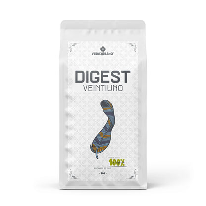 DIGEST-21 bolsa de infusión herbal Verde Urbano Style en doypack resellable 60g