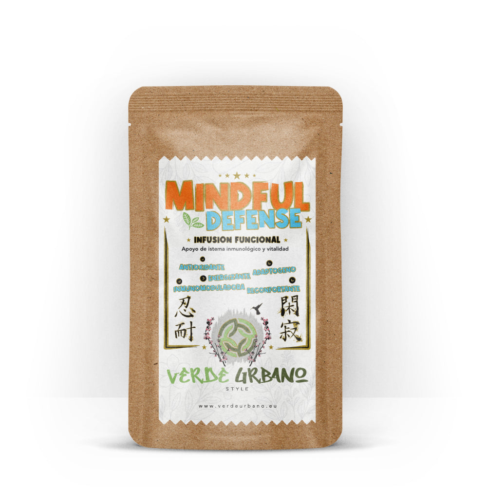MINDFUL DEFENSE | Recupera el istema inmunológico con Reishi. 100% NATURAL.
