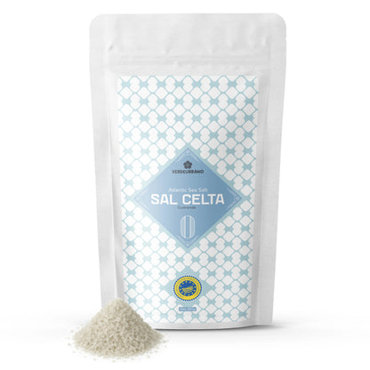 SAL GRIS CELTA | Rica en minerales | Sal marina gruesa seca - 227 g. 8 oz.