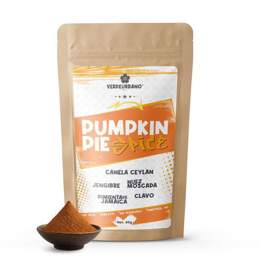 PUMPKIN PIE SPICE | Para latte, repostería y café | 100% NATURAL | 60 g