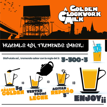 A Golden Clockwork Milk · Mezcla de especias para Golden Milk 120 g